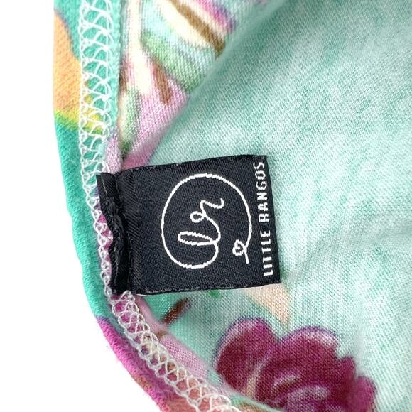 Little Rangos Floral Peplum Top - Picture 4 of 6